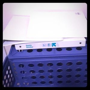 Up&up 3 ring white binders